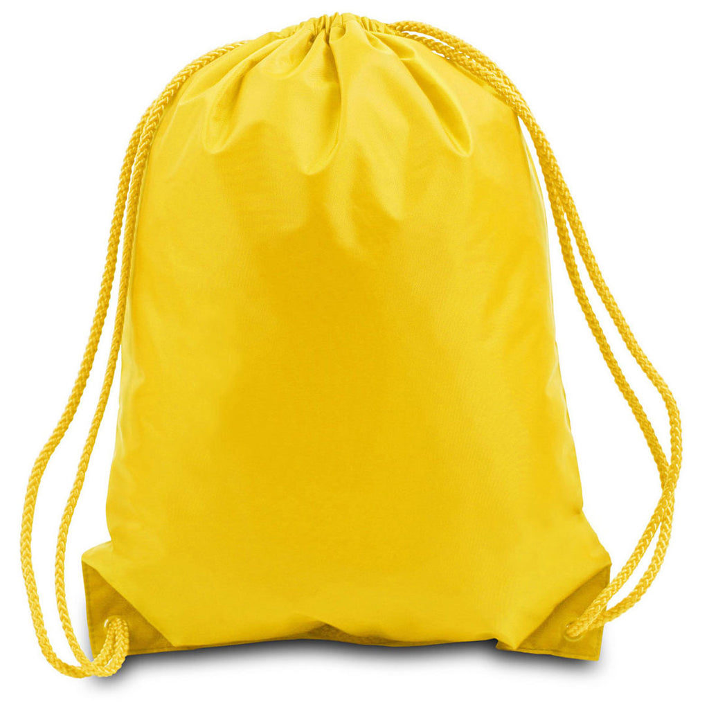 yellow drawstring bags