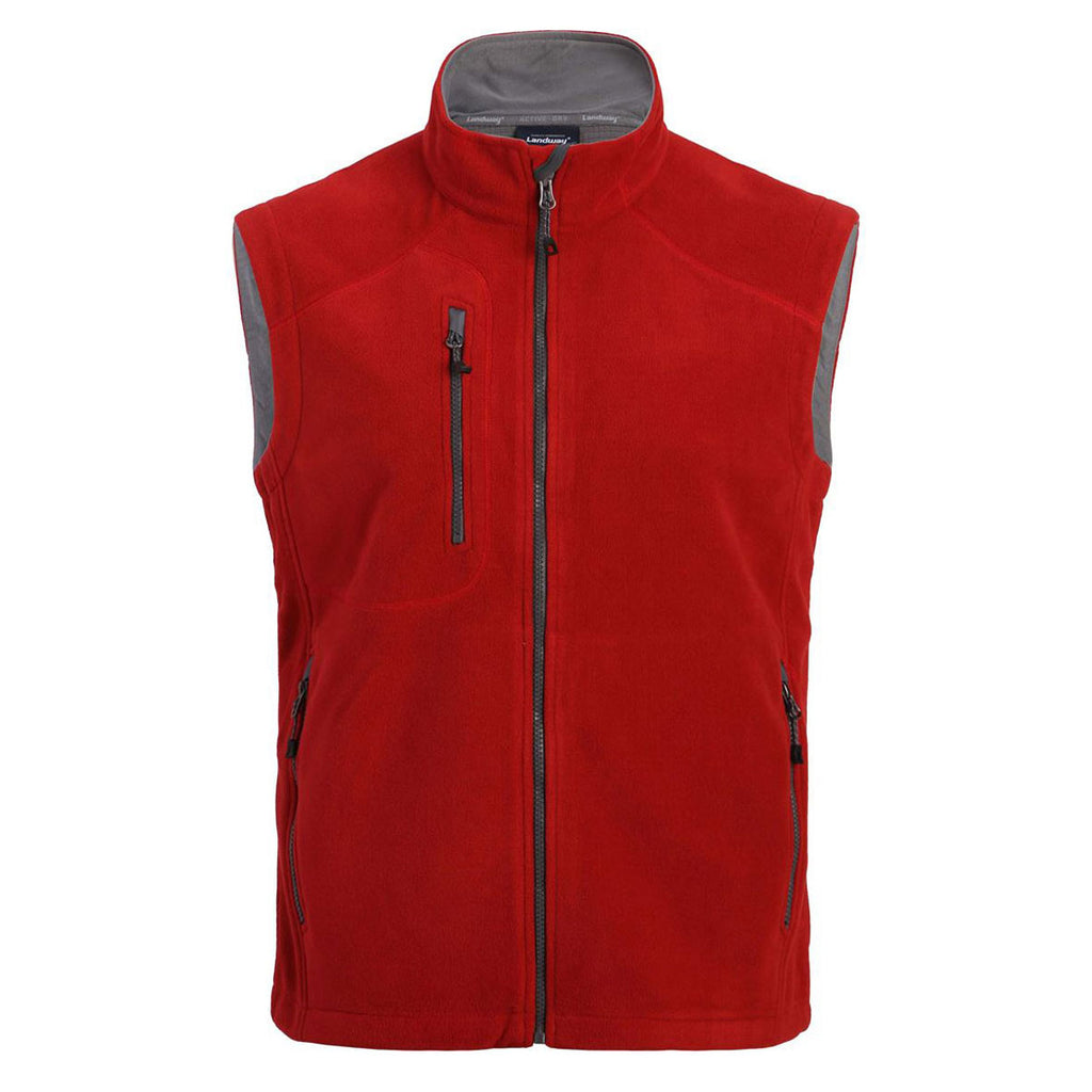 Download Landway Men S Red Canyon Vest