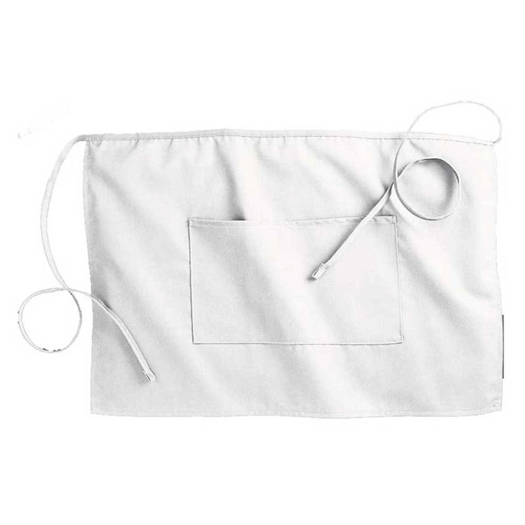 Download Edwards White 2 Pocket Half Bistro Apron