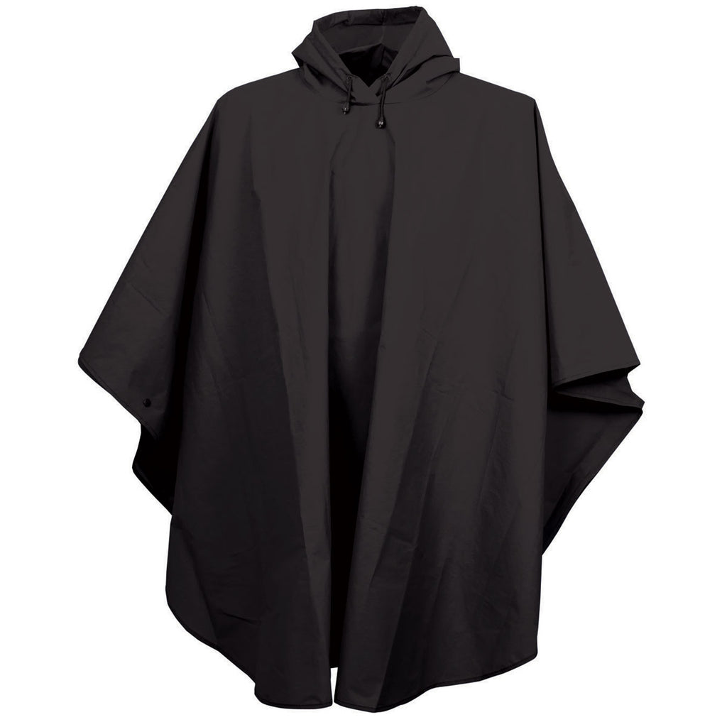 Charles River Men's Black Cyclone Eva Poncho