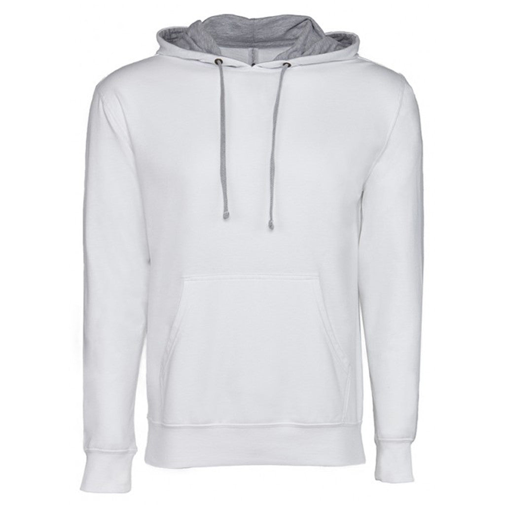 next white hoodie