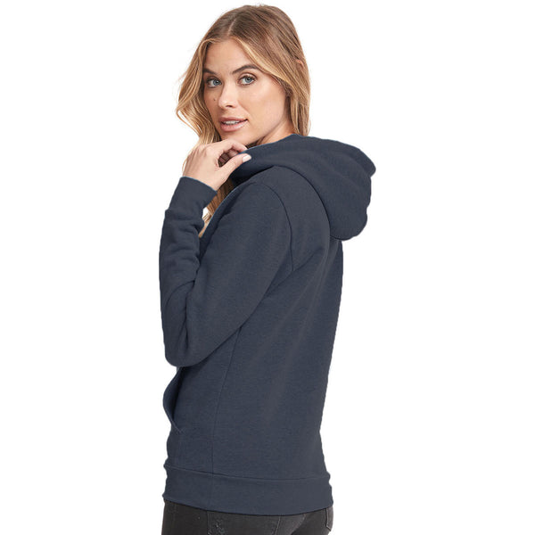 Next Level Unisex Heather Midnight Navy Classic PCH Pullover Hooded Sw