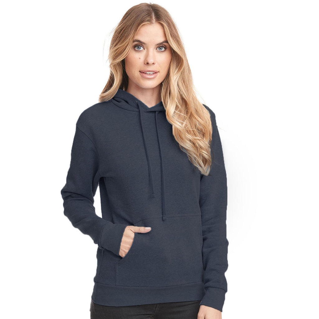 Next Level Unisex Heather Midnight Navy Classic PCH Pullover Hooded Sw