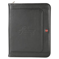 wenger executive leather zippered padfolio