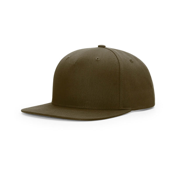 Richardson Dark Loden Street Pinch Front Structured Snapback Cap