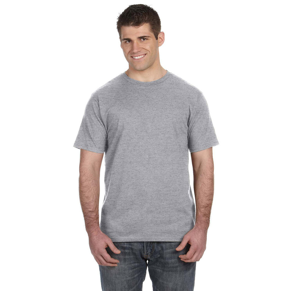 Download Anvil Men's Heather Grey Lightweight T-Shirt