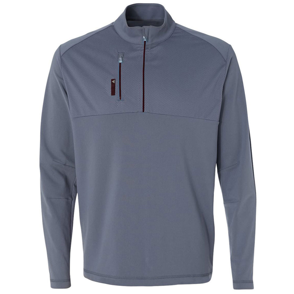 adidas men's quarter zip jacket