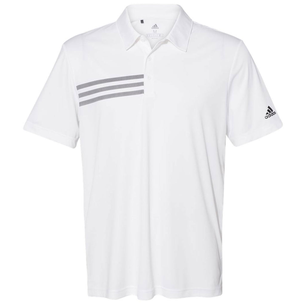 adidas white polo t shirt