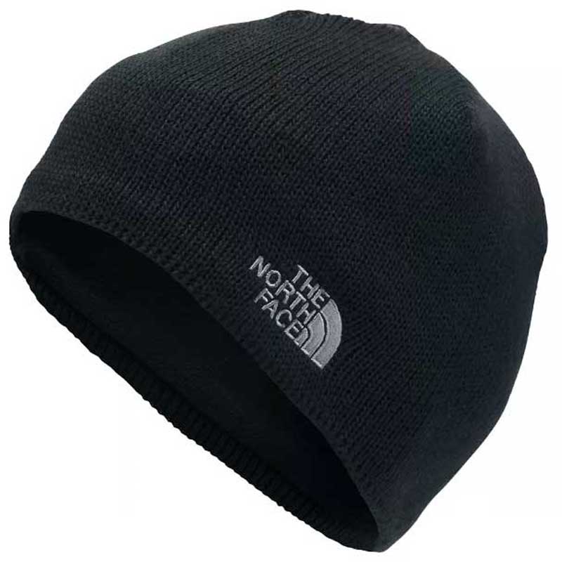 north face black beanie