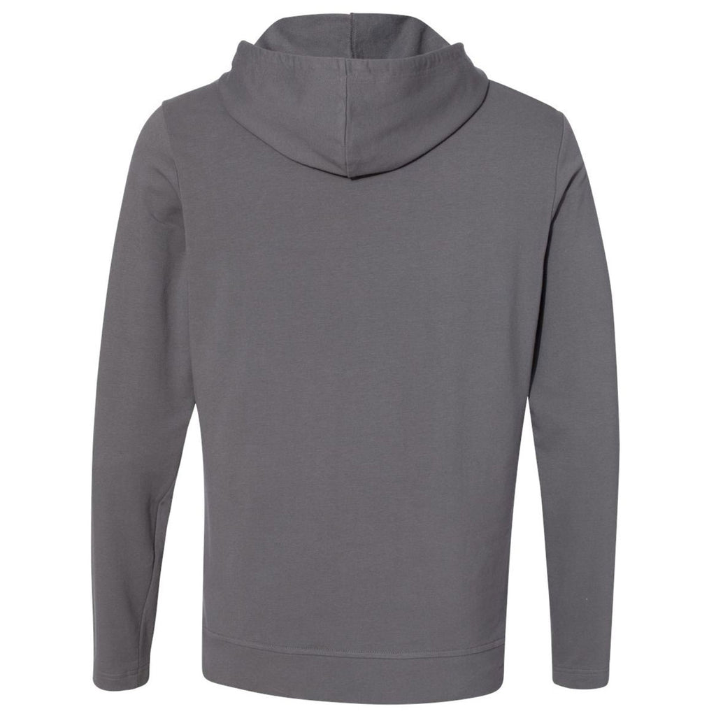 Adidas Men's Grey Five Lightweight Hooded Sweatshirt