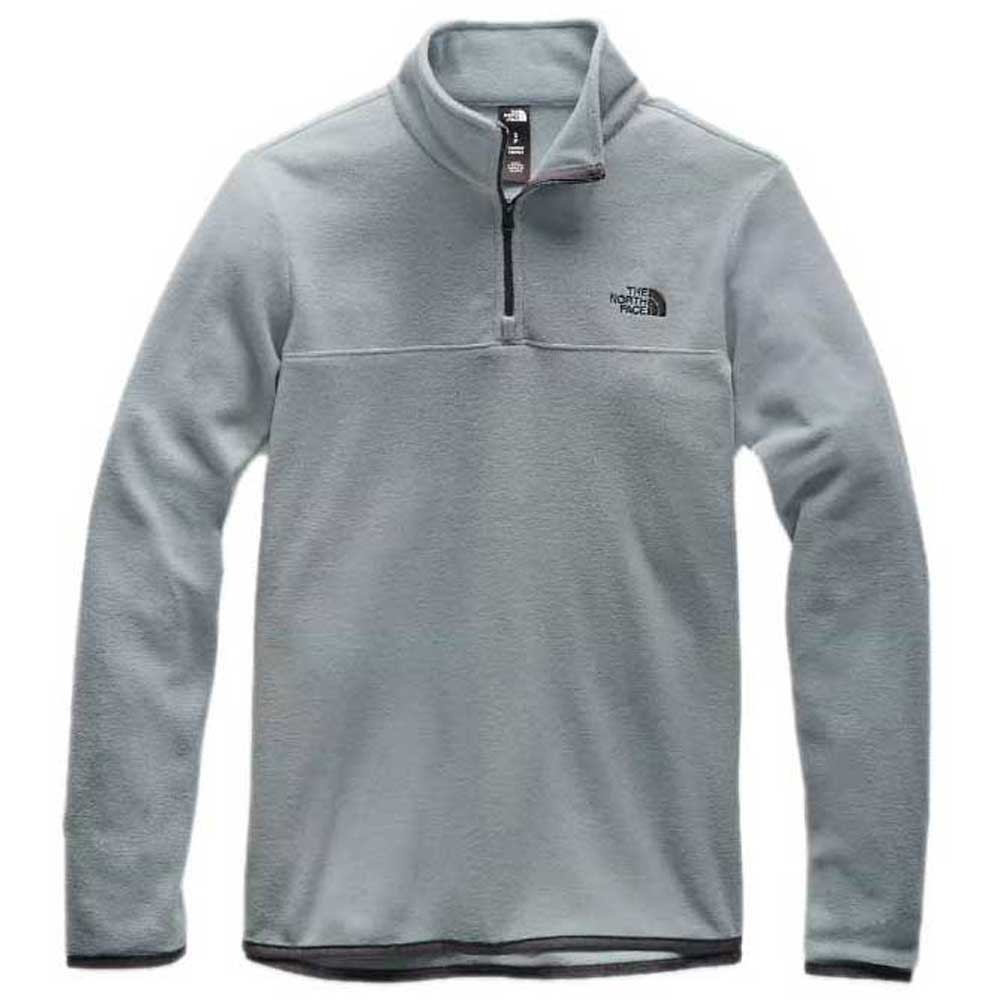 Mid Grey TKA Glacier Quarter Zip Pullover