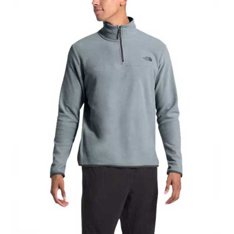 The North Face TKA Glacier 1/4 Zip (Men) Thyme/TNF Black, 59% OFF