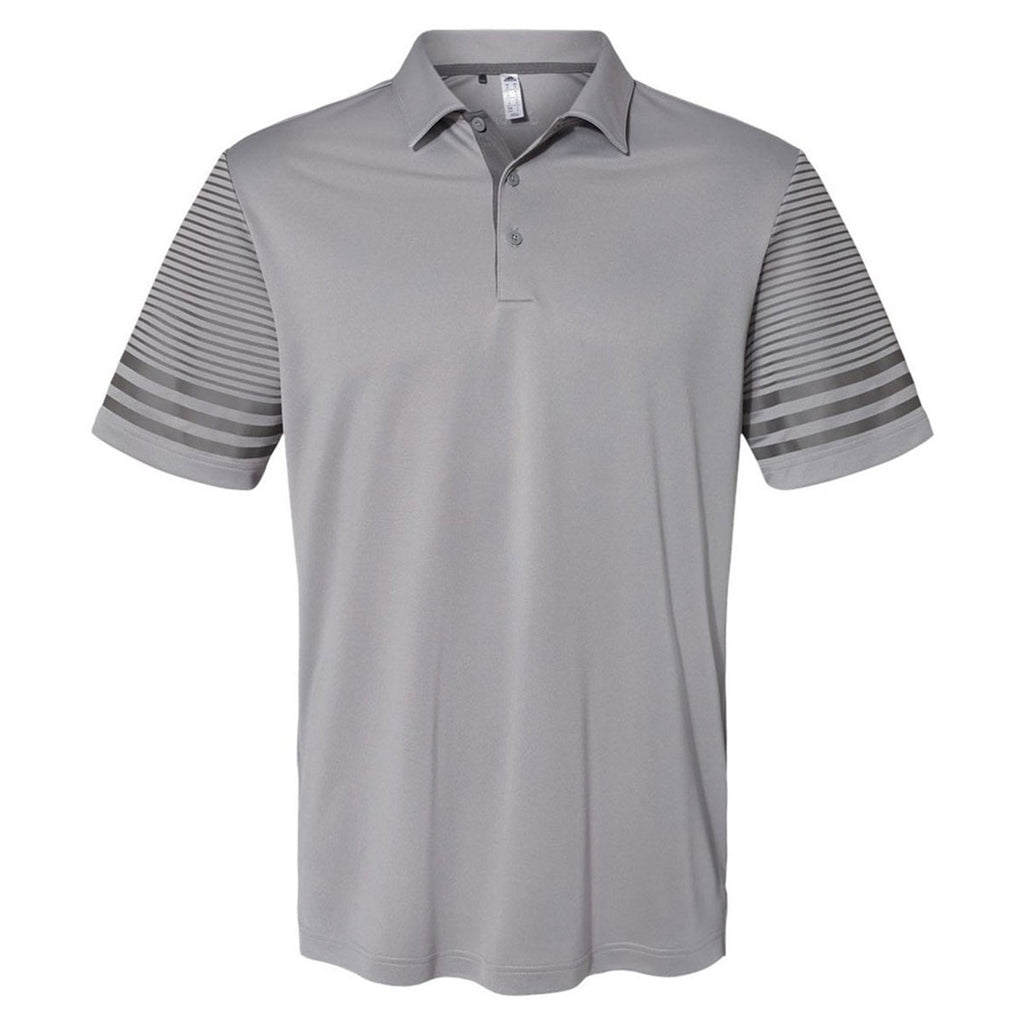 adidas bold 3 stripes polo