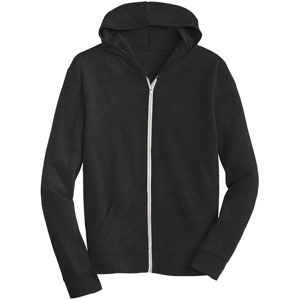 jersey zip hoodie