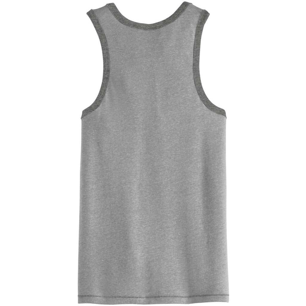 Alternative Apparel Men's Smoke/Vintage Coal Keeper Vintage 50/50 Tank