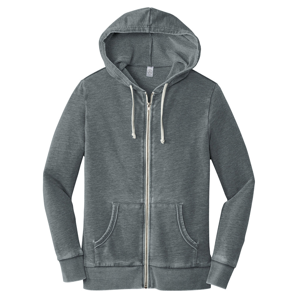 alternative apparel zip up hoodie