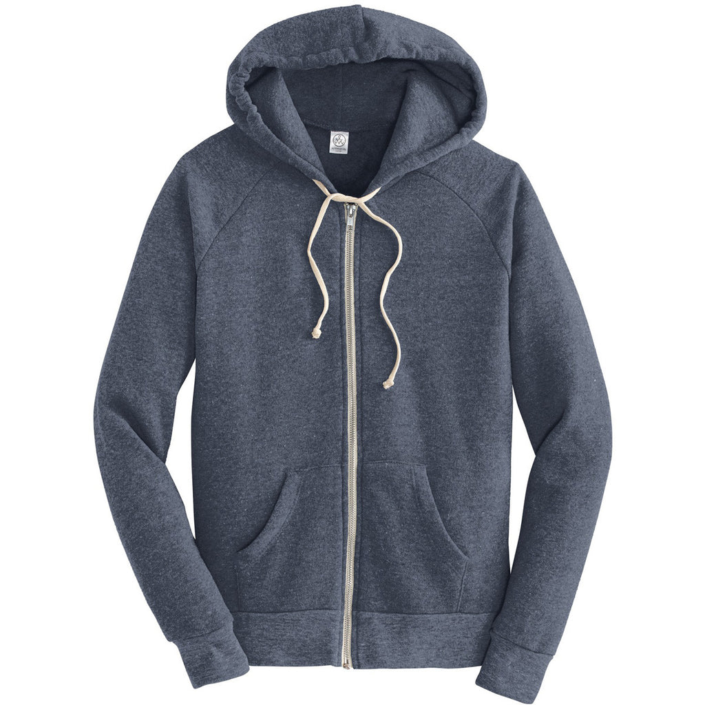 navy zip hoodie women's