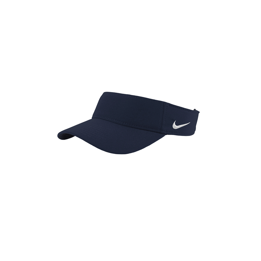 navy nike visor