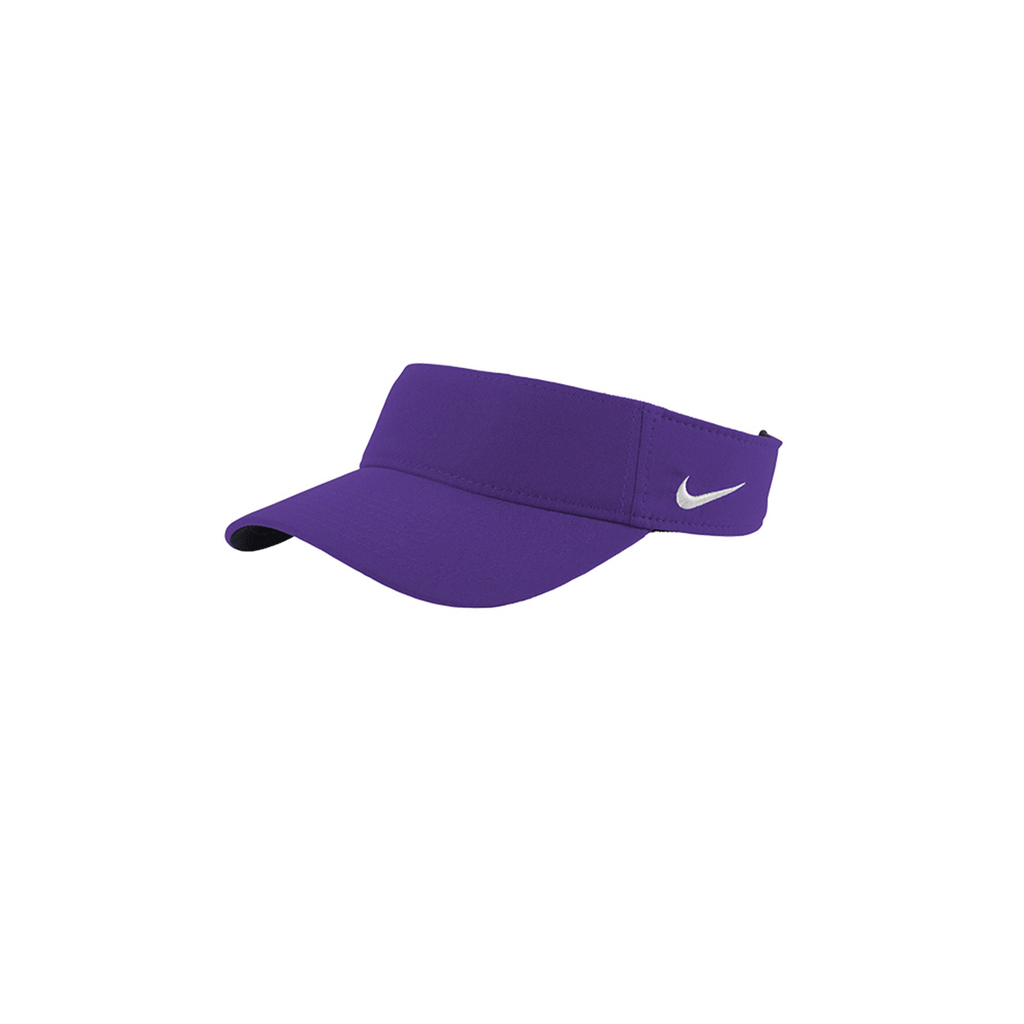 purple nike visor