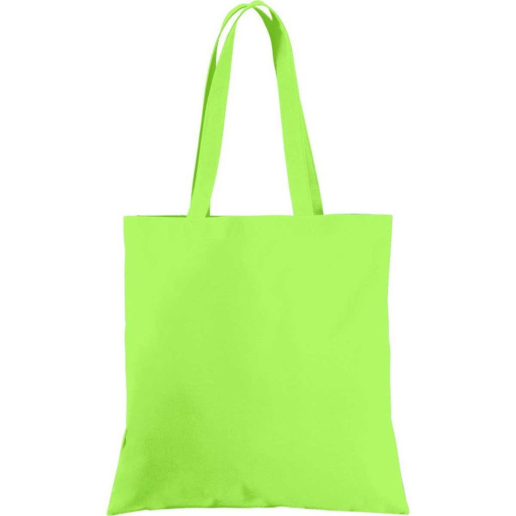 Corporate Logo Branded Port Authority Women's Lime Shock Document Tote