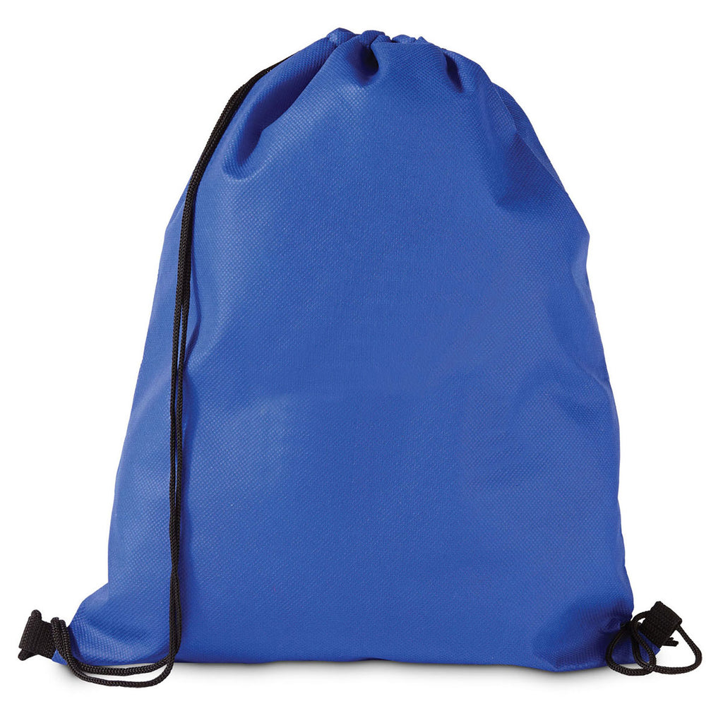 royal blue drawstring bag