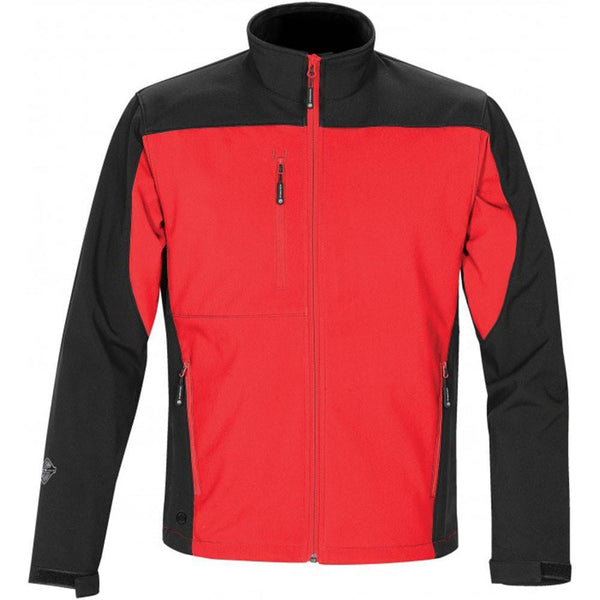 Stormtech Men's Stadium Red/Black Edge Softshell