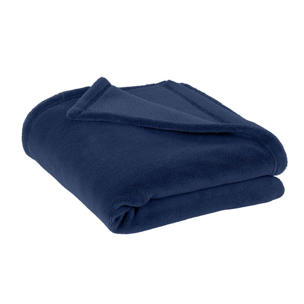 Port Authority Navy Eclipse Plush Blanket