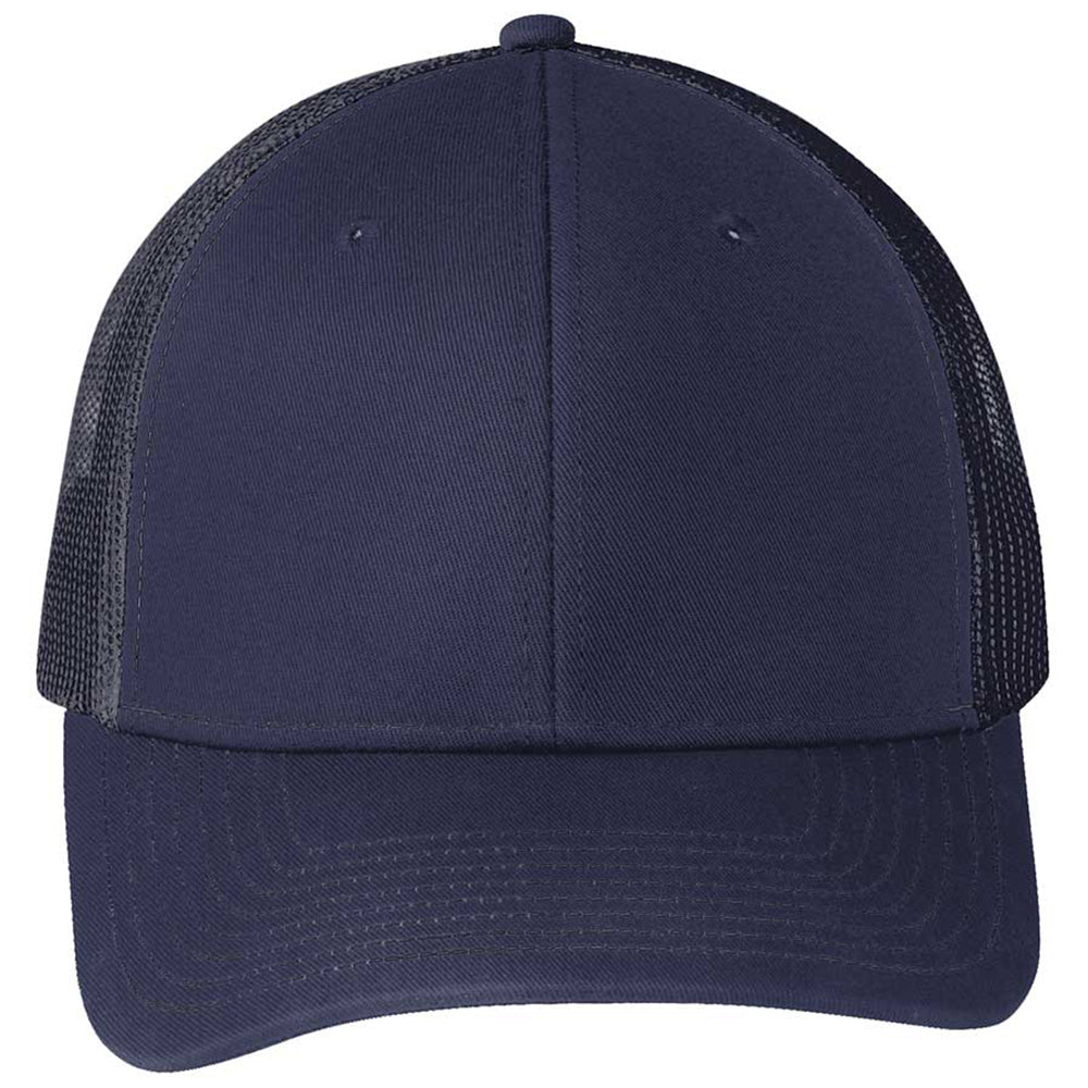 Download Port Authority True Navy Snapback Trucker Cap