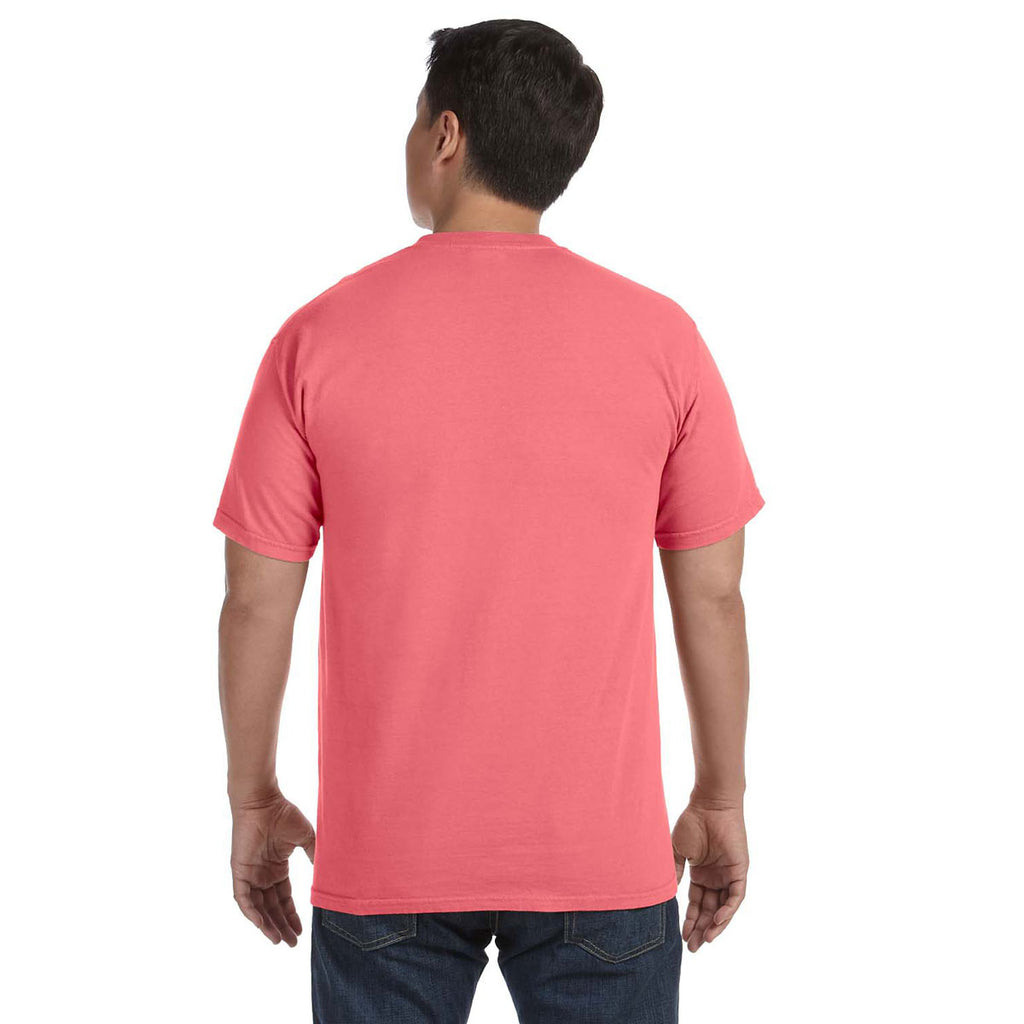 neon red t shirt