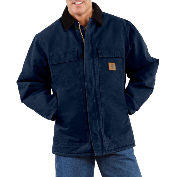 Carhartt Men's Midnight Sandstone Traditional Coat