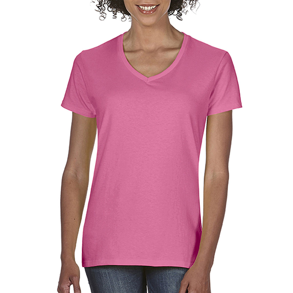 Comfort Colors Women S Crunchberry Midweight Rs V Neck T Shirt