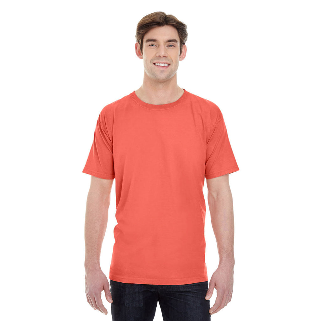orange red t shirt