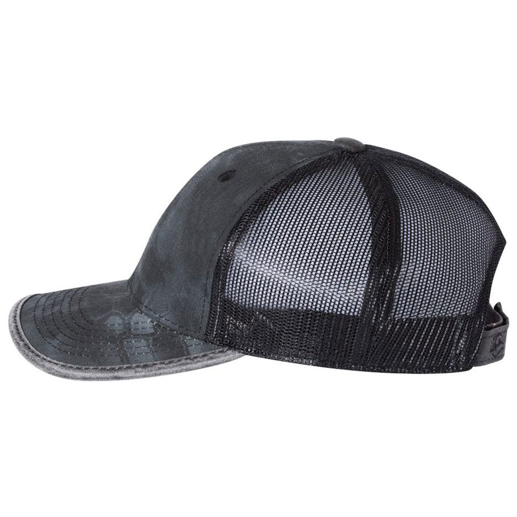 Download Outdoor Cap Kryptek Typhon/Black Weathered Bound Visor ...