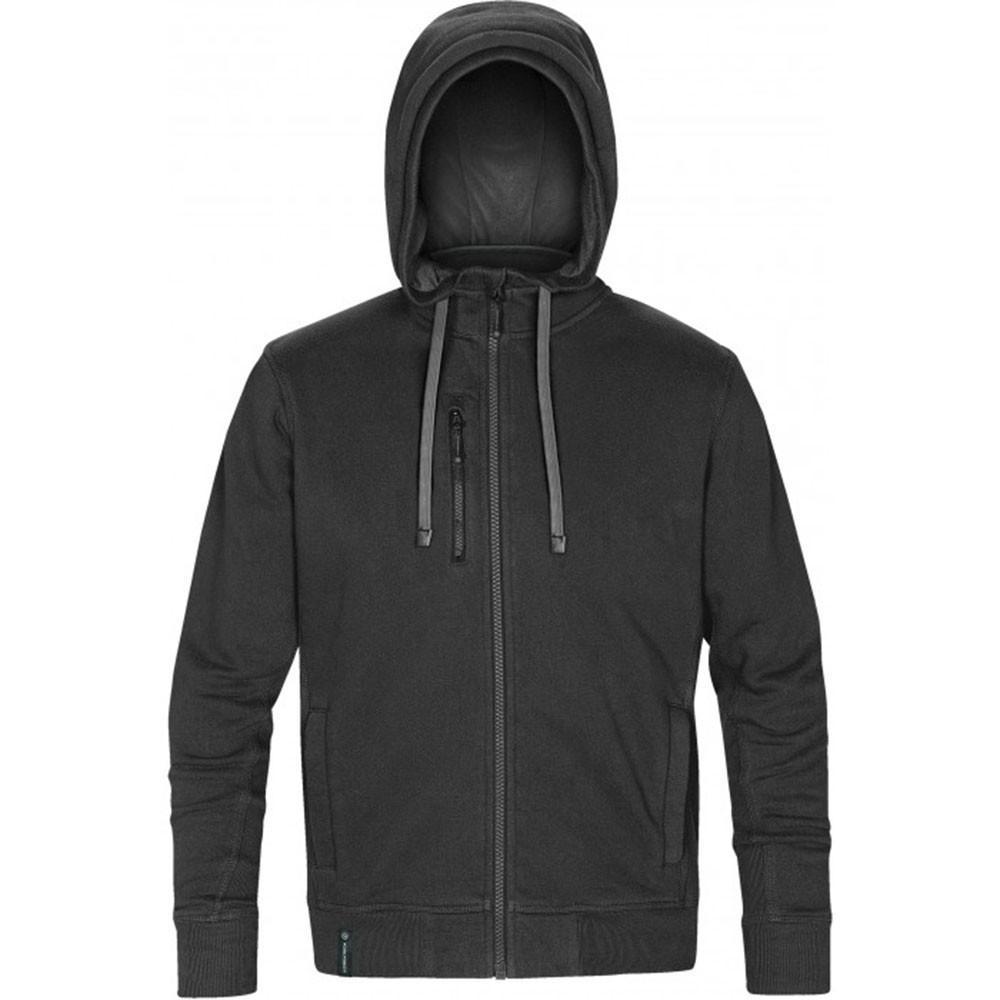 Stormtech Men's Black/Granite Metro Full-Zip Hoody