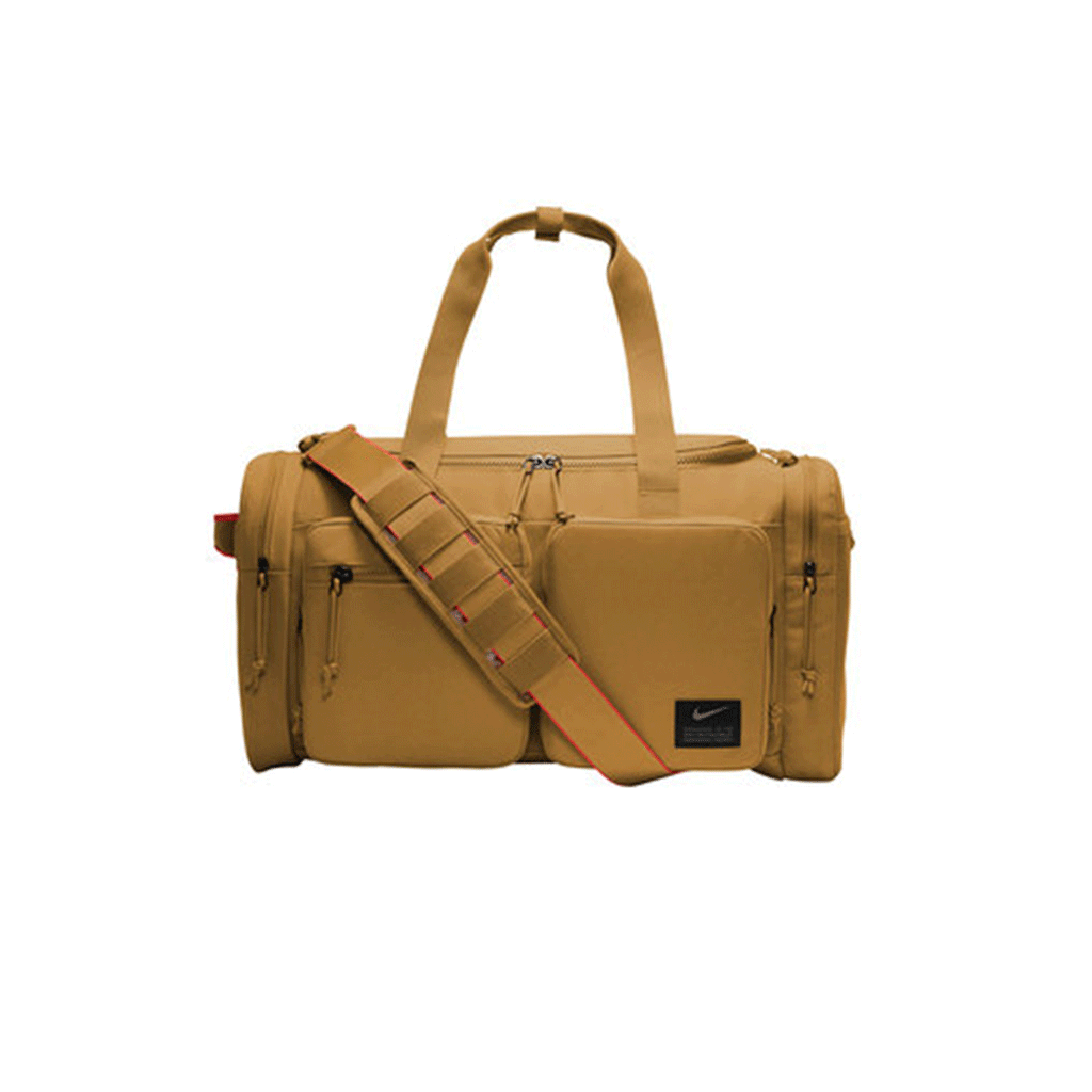 nike utility power duffel bag wheat