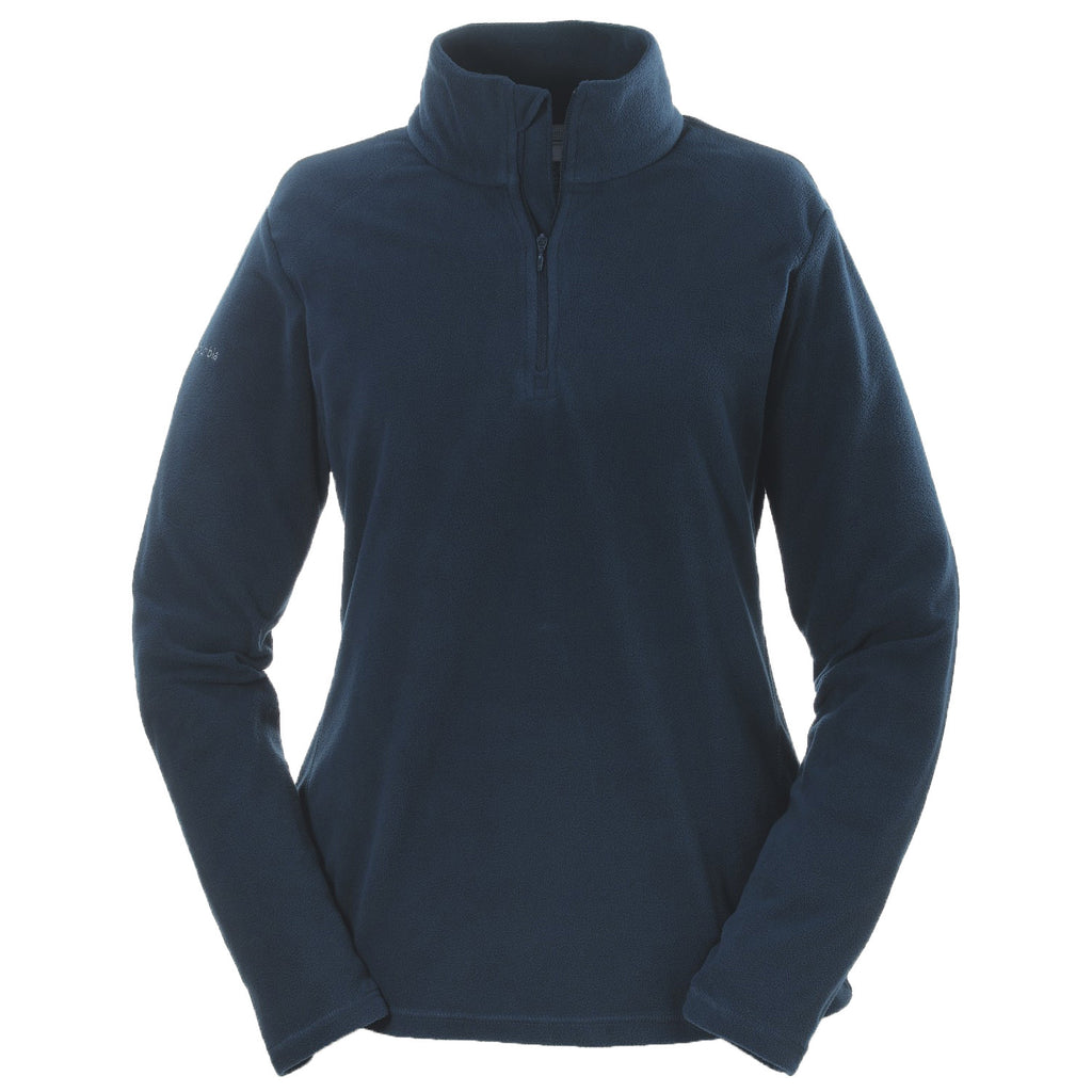 Columbia Women's Navy Quarter-Zip Crescent Valley Microfleece