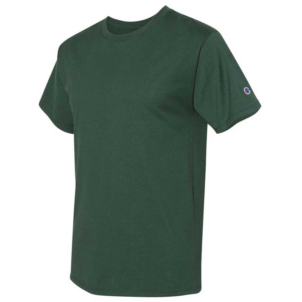 champion dark green t shirt