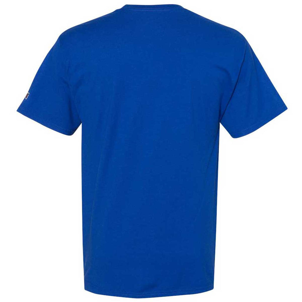 champion royal blue shirt