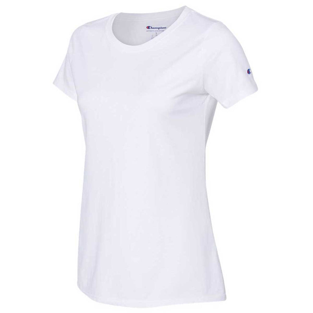 womens white champion t shirt