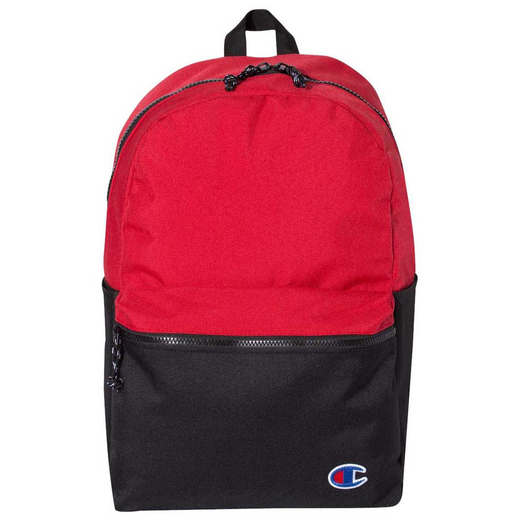 Champion Heather Red/Black 21L Script 