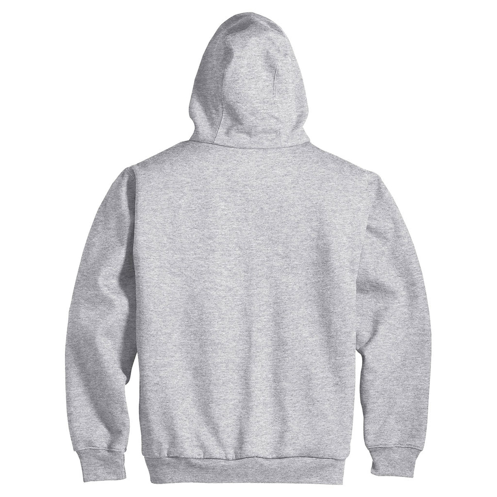 heavyweight full zip hooded sweatshirt