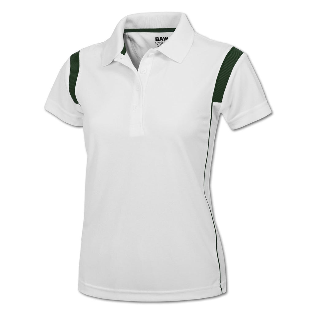 dark green polo shirt womens