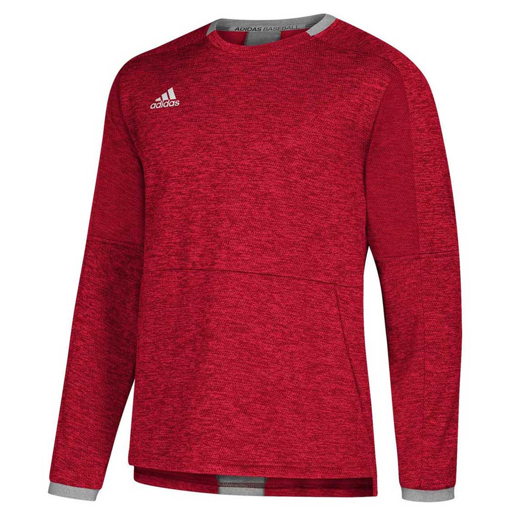 adidas men's climawarm fielder's choice fleece pullover