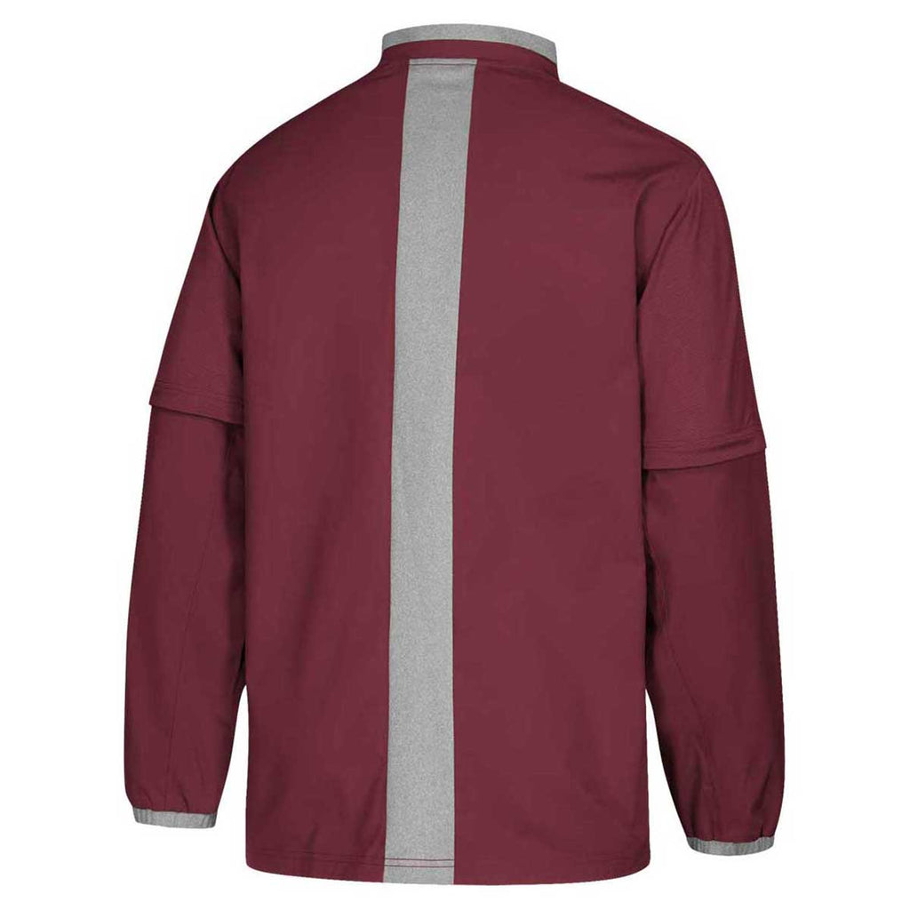 adidas maroon jacket men's