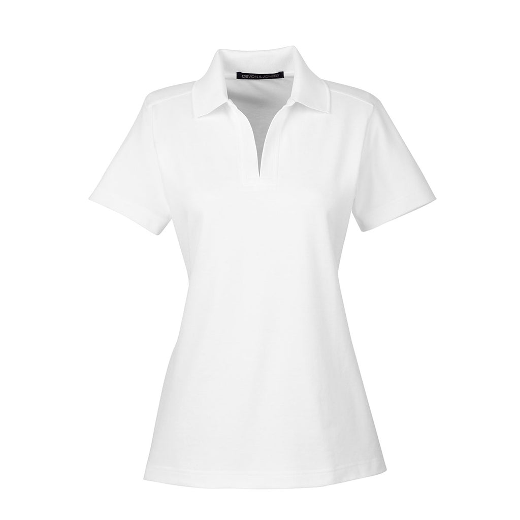 devon and jones women's polo shirts