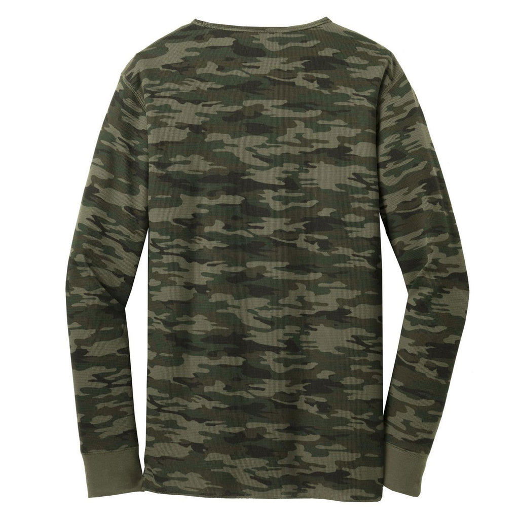 District Men's Army Camo Long Sleeve Thermal