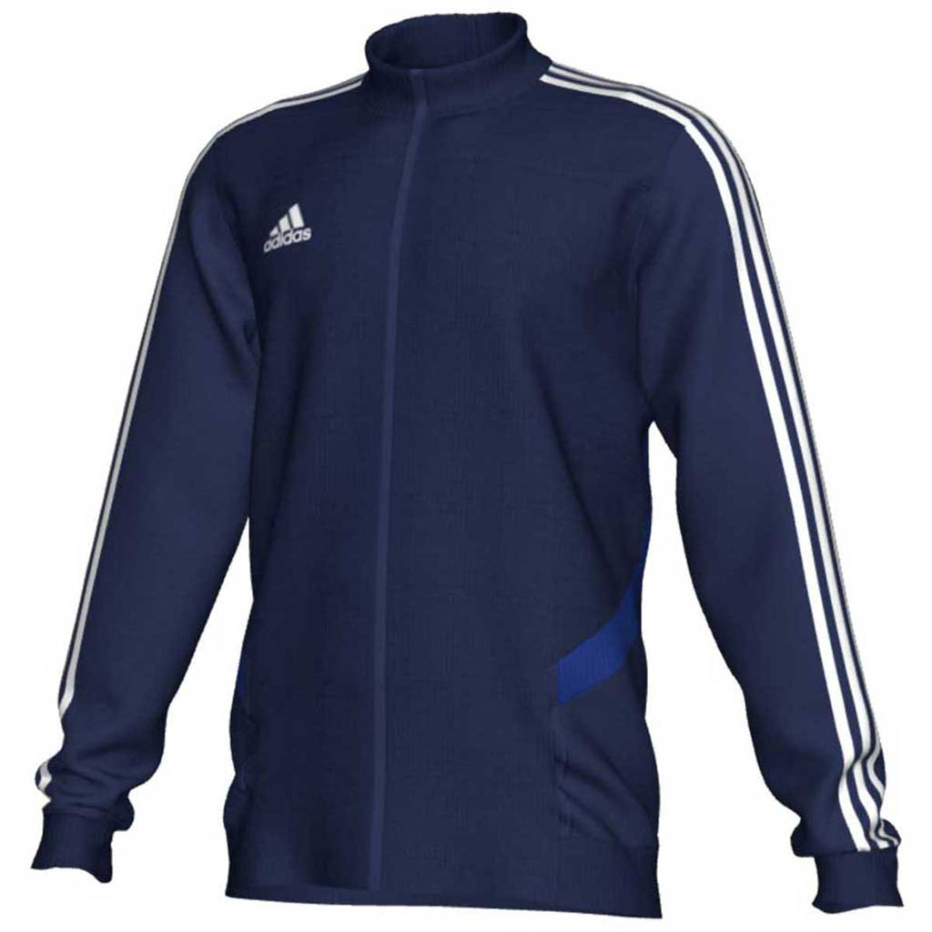 adidas white and blue jacket