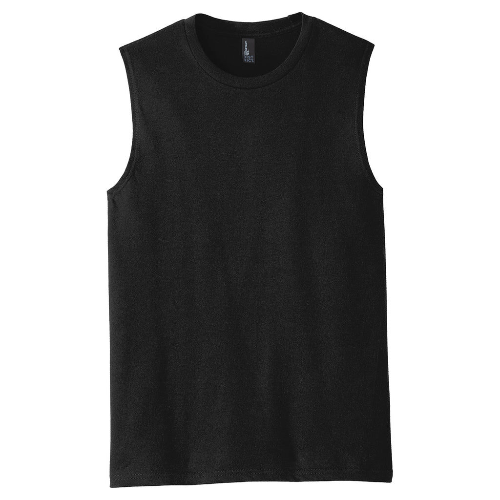 District Men's Black V.I.T. Muscle Tank