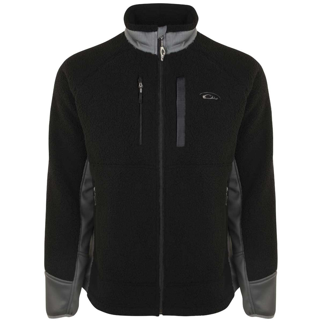 drake jacket black