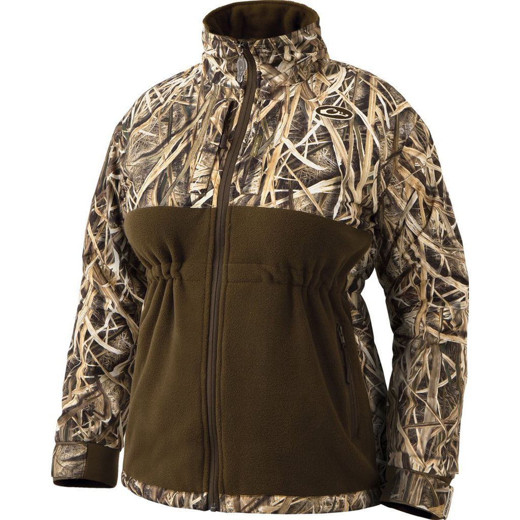 drake waterfowl full zip jacket